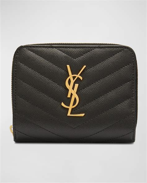 ysl y compact wallet|YSL wallet price.